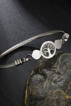 Load image into Gallery viewer, Twisted Stainless Steel Cable Bracelet