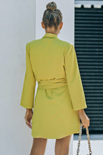 Load image into Gallery viewer, ON MY WAY Belted Blazer Dress