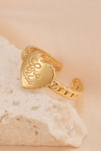 Load image into Gallery viewer, 14K Gold Plated LOVE YOU Open Ring