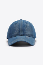 Load image into Gallery viewer, Distressed Adjustable Baseball Cap