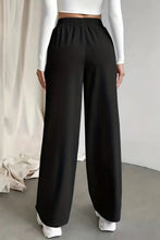 Load image into Gallery viewer, Tied Straight Leg Pants with Pockets