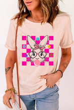 Load image into Gallery viewer, Rabbit Round Neck Short Sleeve T-Shirt