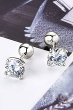 Load image into Gallery viewer, 2 Carat Moissanite 925 Sterling Silver Stud Earrings