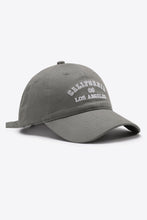 Load image into Gallery viewer, CALIFORNIA LOS ANGELES Adjustable Baseball Cap