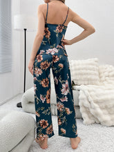 Load image into Gallery viewer, Plunge Cami and Pants Lounge Set