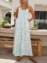 Load image into Gallery viewer, Printed Wide Leg Jumpsuit with Pockets