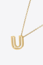 Load image into Gallery viewer, U to Z Letter Pendant Necklace