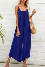 Load image into Gallery viewer, Spaghetti Strap Scoop Neck Jumpsuit