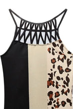 Load image into Gallery viewer, Printed Grecian Neck Mini Dress