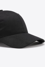 Load image into Gallery viewer, Plain Adjustable Cotton Baseball Cap