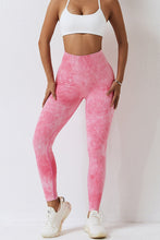 Load image into Gallery viewer, High Waist Tie-Dye Long Sports Pants