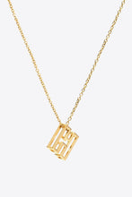 Load image into Gallery viewer, A to J Letter Pendant Necklace