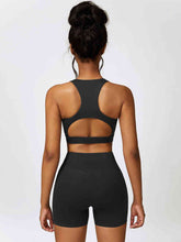 Load image into Gallery viewer, Cutout Cropped Sport Tank and Shorts Set