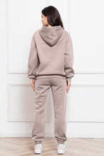 Load image into Gallery viewer, Drop Shoulder Long Sleeve Hoodie and Pants Set