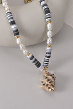 Load image into Gallery viewer, Two-Piece Pearl Stainless Steel Necklace Set