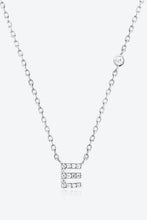 Load image into Gallery viewer, A To F Zircon 925 Sterling Silver Necklace