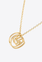 Load image into Gallery viewer, A to J Letter Pendant Necklace