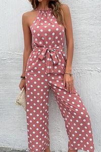 SUCH A LADY Polka Dot Jumpsuit