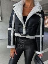 Load image into Gallery viewer, Collared Buckle Detail Jacket