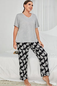 JULISSA Floral Pants Lounge Set