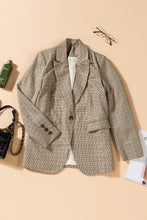 Load image into Gallery viewer, MAESTRA Plaid Blazer