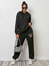 Load image into Gallery viewer, Graphic Hoodie and Sweatpants Set