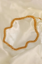 Load image into Gallery viewer, Minimalist 18K Gold Plated Curb Chain Necklace