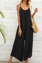 Load image into Gallery viewer, Spaghetti Strap Scoop Neck Jumpsuit