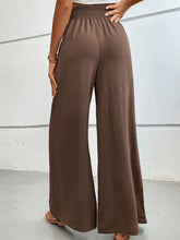 Load image into Gallery viewer, Wide Waistband Relax Fit Long Pants