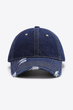 Load image into Gallery viewer, Distressed Adjustable Baseball Cap