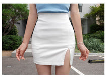 Load image into Gallery viewer, High Waist Slit Skirt