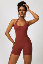 Load image into Gallery viewer, Halter Neck Sports Romper