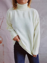 Load image into Gallery viewer, Turtleneck Long Sleeve Sweater