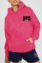 Load image into Gallery viewer, Simply Love Full Size DOG MOM Graphic Hoodie