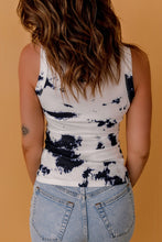 Load image into Gallery viewer, Tie-Dye Round Neck Tank