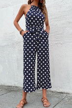 Load image into Gallery viewer, SUCH A LADY Polka Dot Jumpsuit