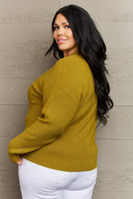 Load image into Gallery viewer, Zenana Kiss Me Tonight Full Size Button Down Cardigan in Chartreuse