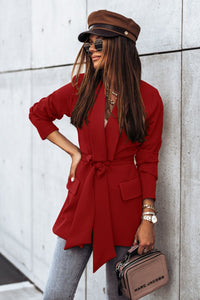 BETHANY Belted Blazer