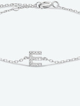 Load image into Gallery viewer, A To F Zircon 925 Sterling Silver Bracelet