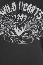 Load image into Gallery viewer, Simply Love Full Size WILD HEARTS 1993 WORLD TOUR Graphic Hoodie