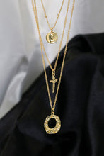 Load image into Gallery viewer, 3-Piece 18K Gold-Plated Pendant Necklace