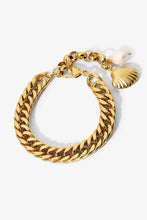 Load image into Gallery viewer, 18K Gold-Plated Curb Chain Bracelet