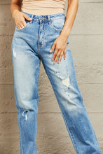 Load image into Gallery viewer, BAYEAS High Waisted Straight Jeans