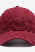 Load image into Gallery viewer, Distressed Adjustable Baseball Cap