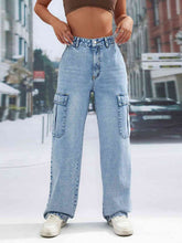 Load image into Gallery viewer, Pocketed Long Jeans