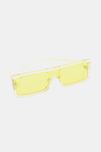 Polycarbonate Frame Rectangle Sunglasses