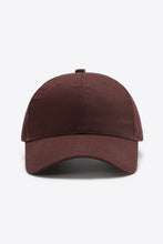 Load image into Gallery viewer, Plain Adjustable Cotton Baseball Cap