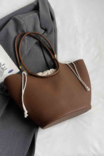 Load image into Gallery viewer, PU Leather Drawstring Handbag