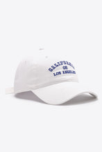 Load image into Gallery viewer, CALIFORNIA LOS ANGELES Adjustable Baseball Cap