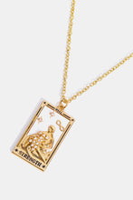 Load image into Gallery viewer, Tarot Card Pendant Stainless Steel Necklace